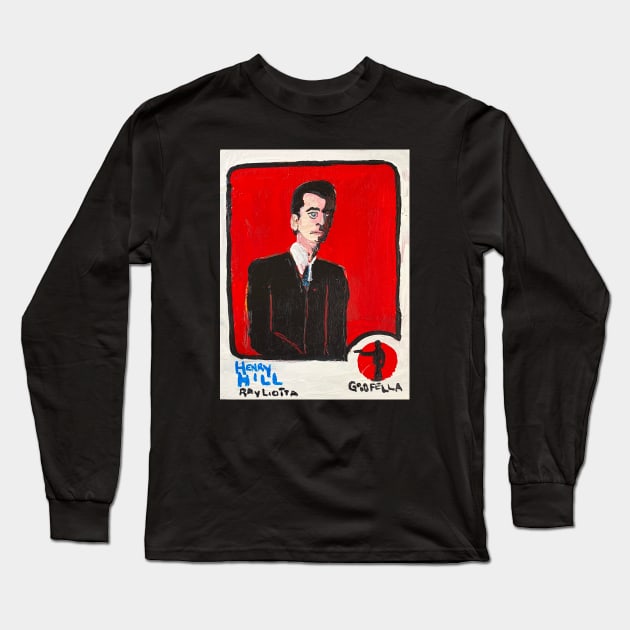 Henry Hill - Ray Liotta Long Sleeve T-Shirt by ElSantosWorld